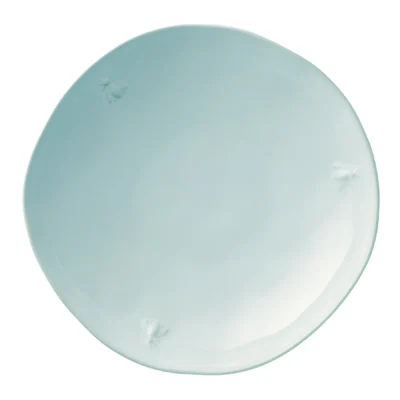 4 Pasta taldrikut helesinine